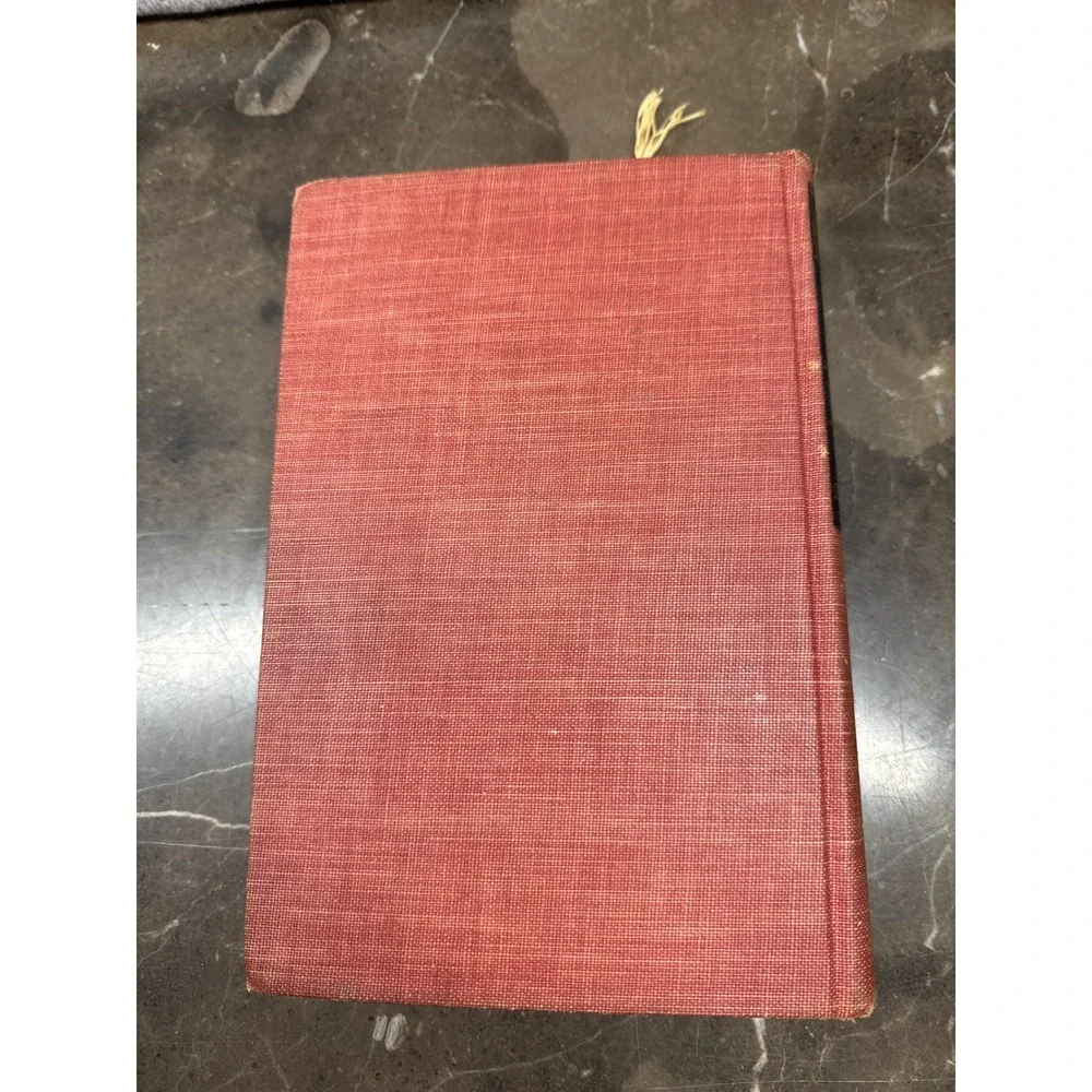 Bobbs-Merrill The Life of Andrew Jackson Book Red Vintage Biography